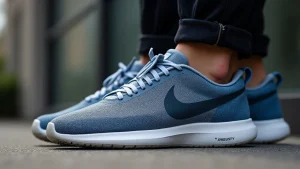 The image shows a cleaning kit alongside a pair of stylish sneakers, ready to keep them fresh.