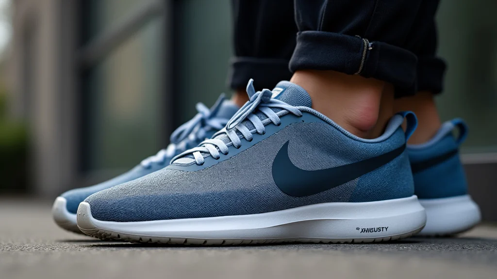 The image shows a cleaning kit alongside a pair of stylish sneakers, ready to keep them fresh.