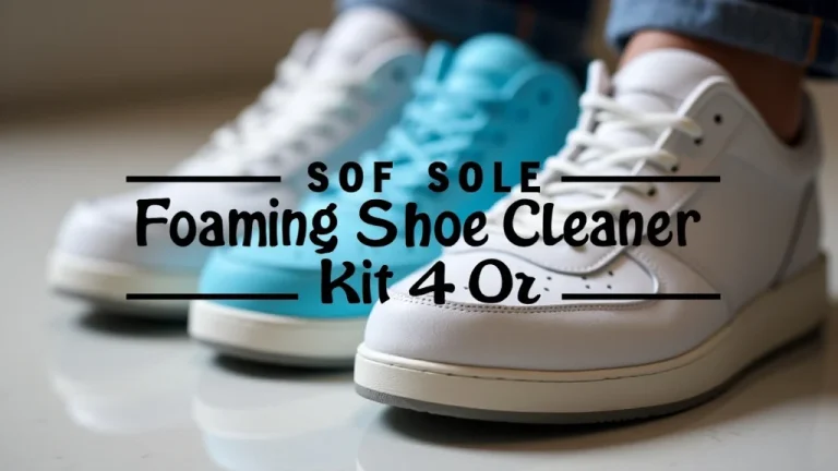 Sof Sole Foaming Shoe Cleaner Kit 4 Oz
