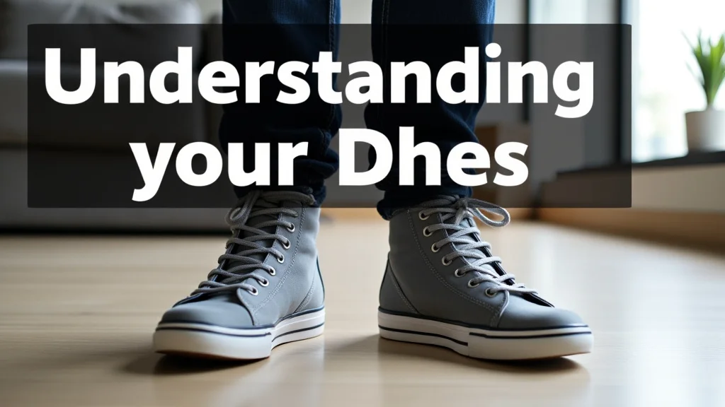 The image shows a shoe measurement chart with a tape measure, aiding in understanding your D shoe size.